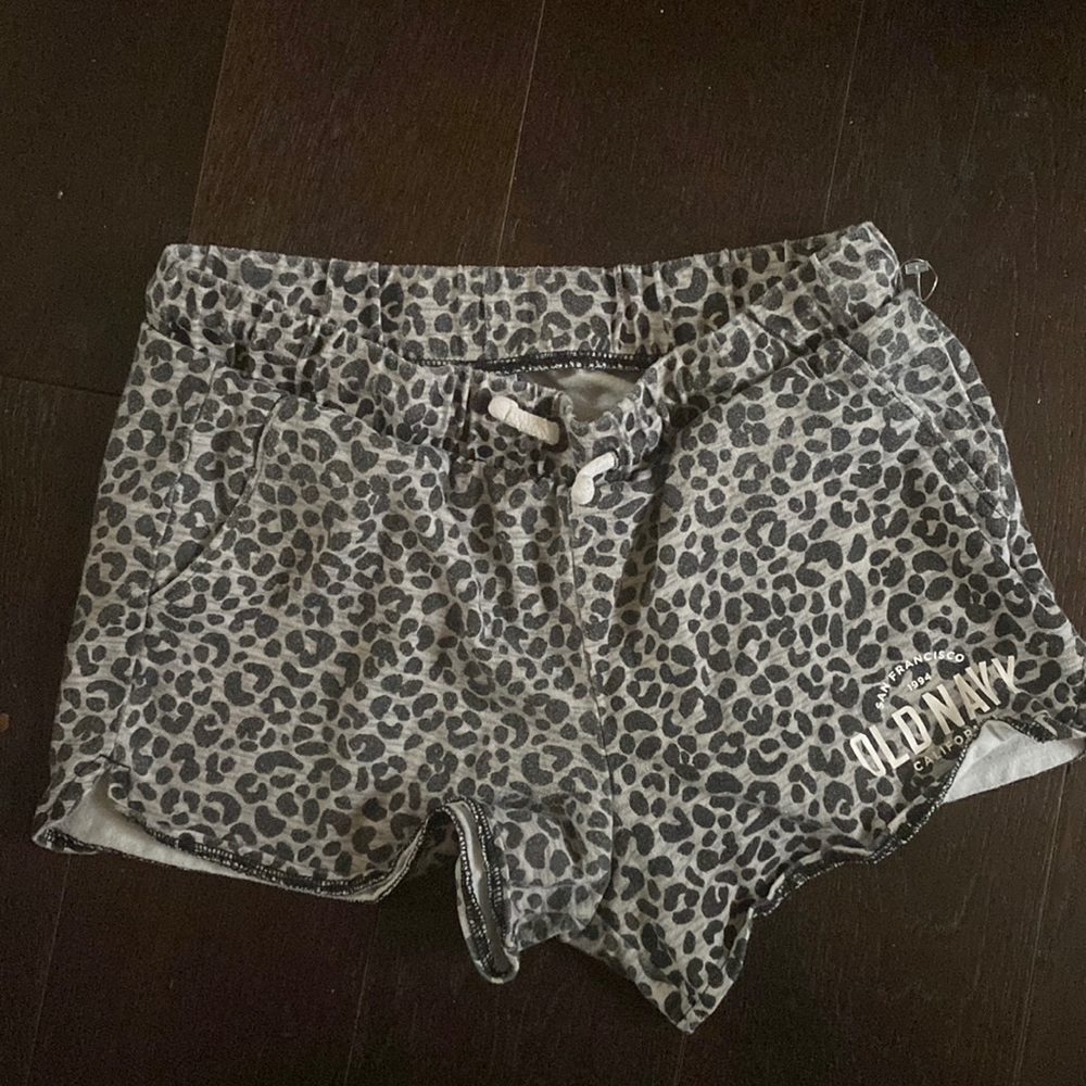 Old navy animal print athletic shorts